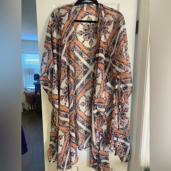 Beach cover up boho - Picture 3 of 3